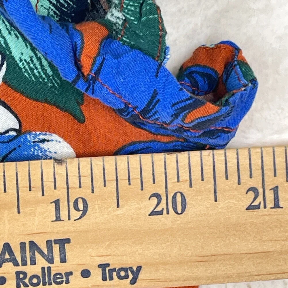 J Crew Maxi Dress Womens Large Blue Multi Floral Botanical Boho Short Sleeves - Picture 6 of 14